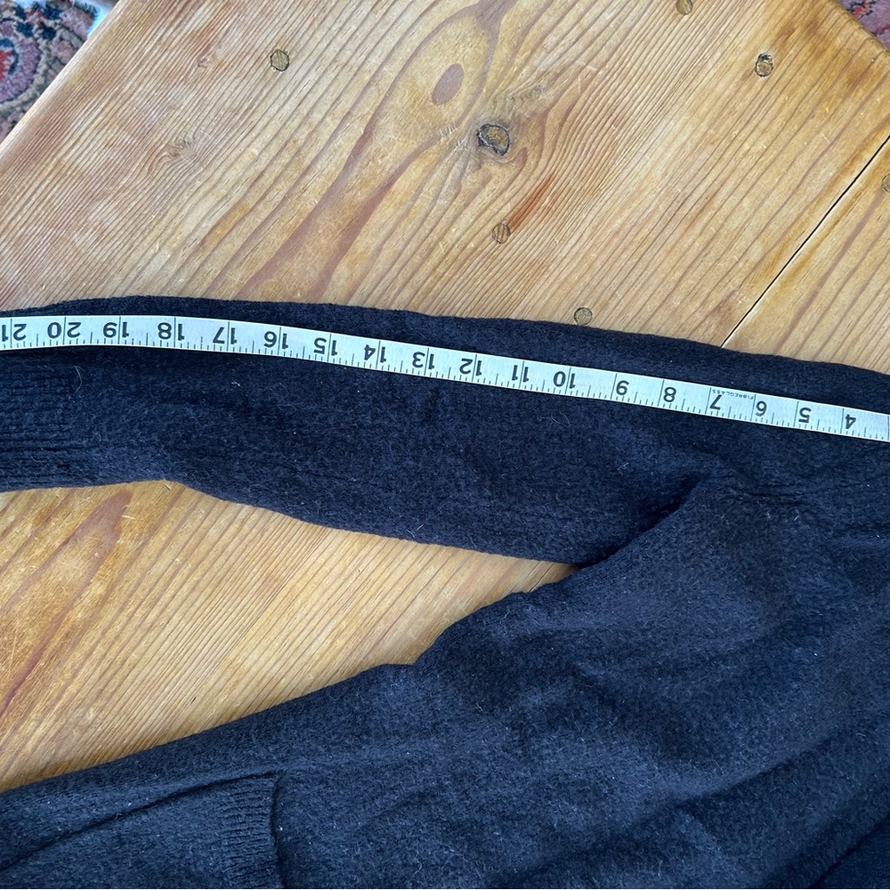 Madewell Long Cardigan Sweater Wool Cozy Soft M MADEWELL Large Coziest Yarn Wool - Picture 3 of 5